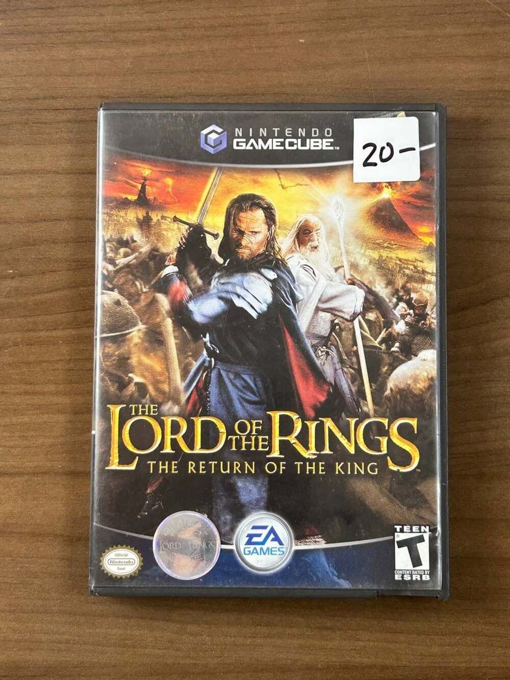 The Lord of the Rings Return of the King Nintendo GameCube 2003 CIB EA Games